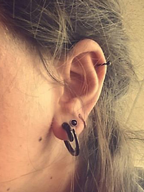 Spiralkegel schwarz 4 mm 