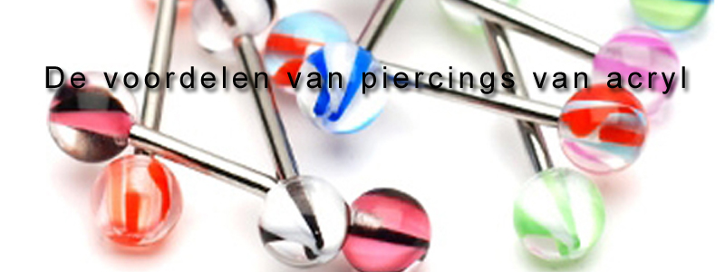 De voordelen van piercings van acryl De voordelen van piercings van acryl