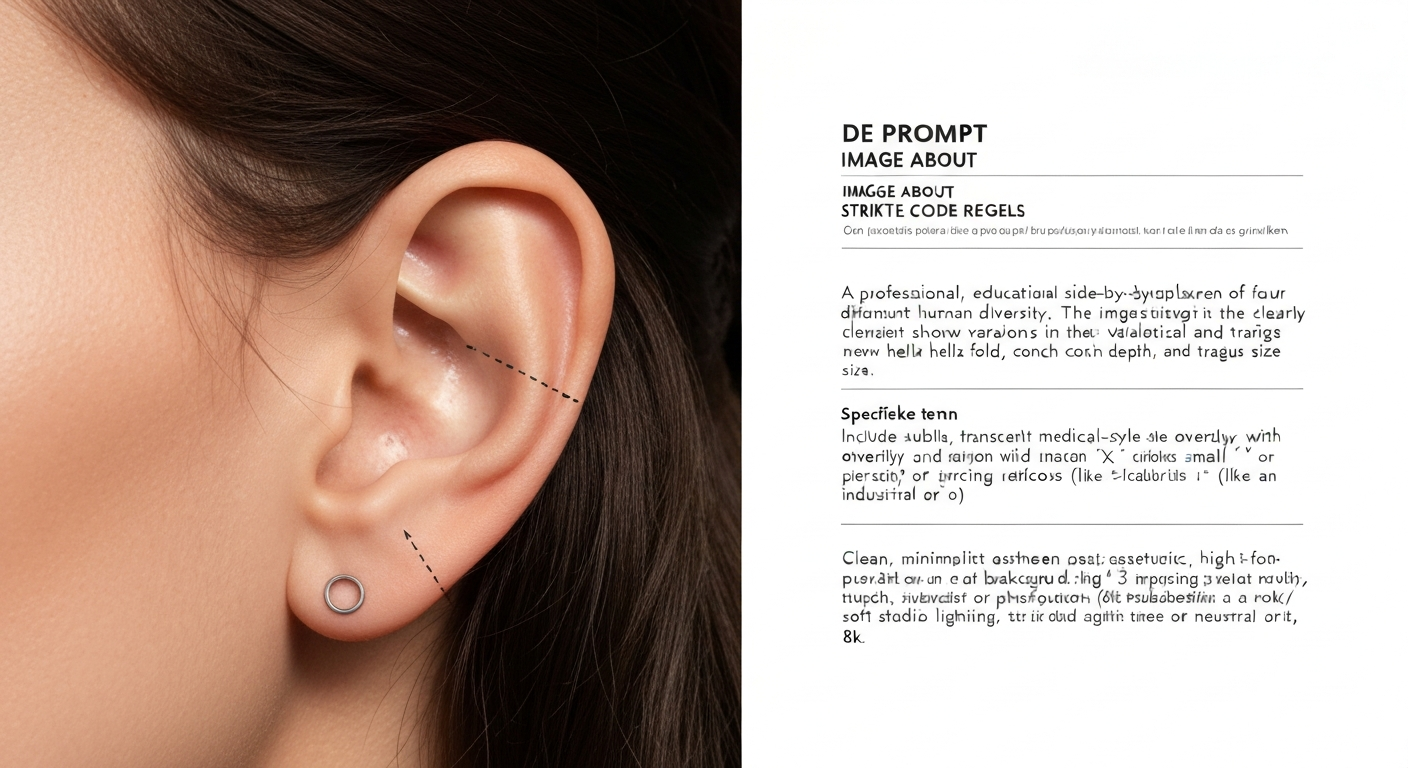 De anatomie van je oor: Waarom niet elke piercing bij iedereen mogelijk is