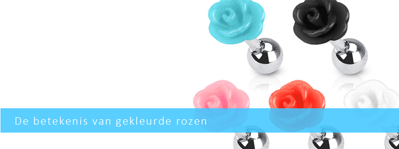 De betekenis van de gekleurde rozen