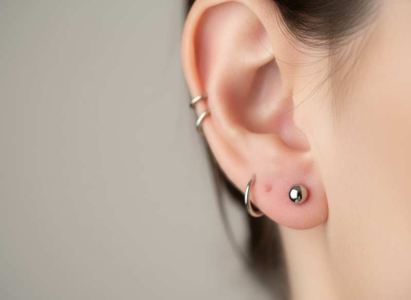 Piercing-sieraden voor gevoelige huid: hypoallergeen en veilig