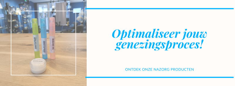 Optimaliseer jouw genezingsproces! - Ontdek onze nazorg producten Optimaliseer jouw genezingsproces! - Ontdek onze nazorg producten