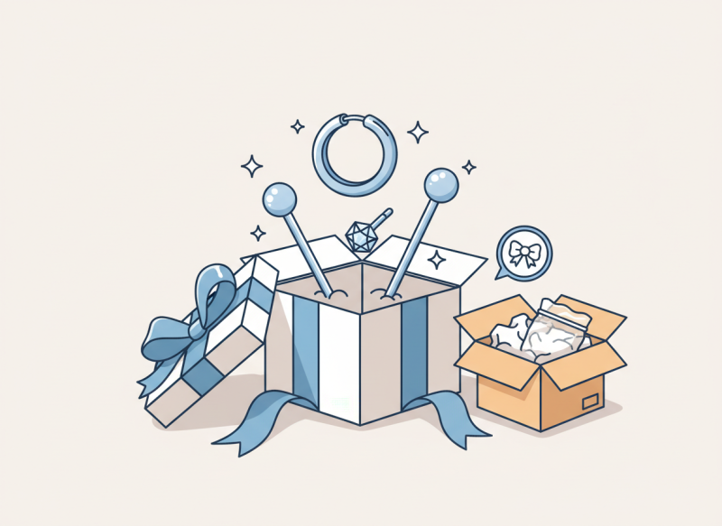 Piercing cadeau? Dit zijn de meest gegeven sieraden (+ tips voor verpakking)