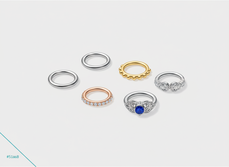 Piercing Trends Septum Clickers