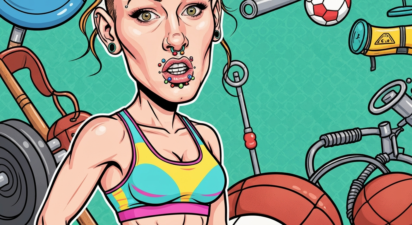 Piercings en sporten: alles wat je moet weten over nazorg en veiligheid tijdens je workout