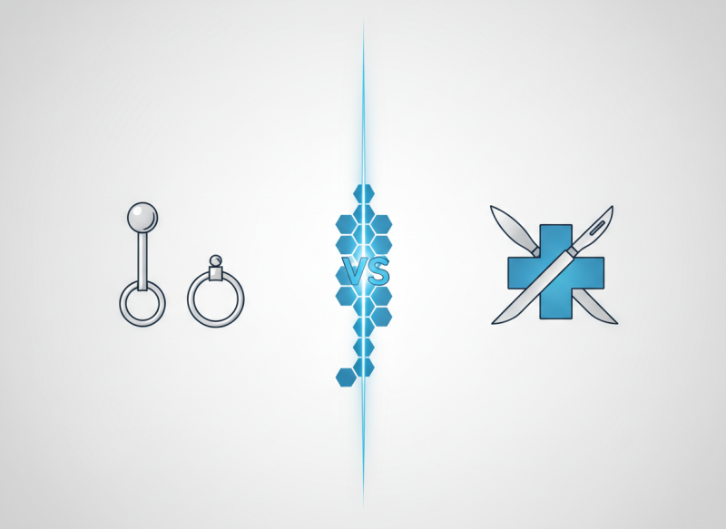 Piercings vs operaties