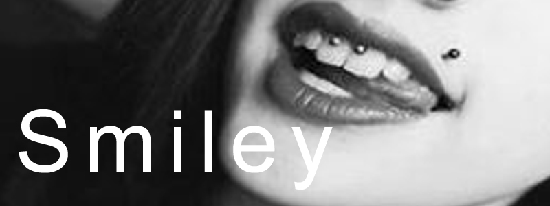 Happening now: de Smiley piercings Happening now: de Smiley piercings