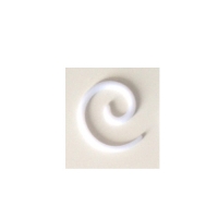 2 mm spiraal wit