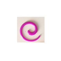 3 mm spiraal paars