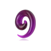 3mm Spirale lila