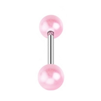 Piercing parel roze acryl