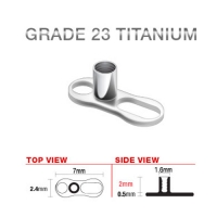 Dermal Anchor Titan 2 Löcher