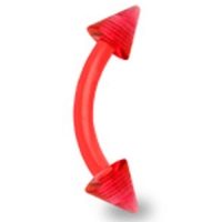 Piercing flexible UV Spikes rot