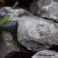 FAKE piercing ketting