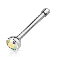 Nasenpiercing mehrfarbig
