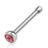 Nasenpiercing rosa