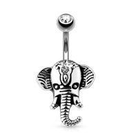 Durchdringender Elefant