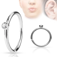 Piercing klein steentje