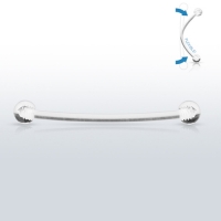 Halterbasis 12 mm / 1,2 mm Drahtstärke