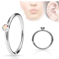 Piercing klein steentje