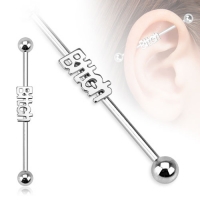 Industrielles Piercing-Weibchen