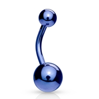 Piercing Titan Basis blau