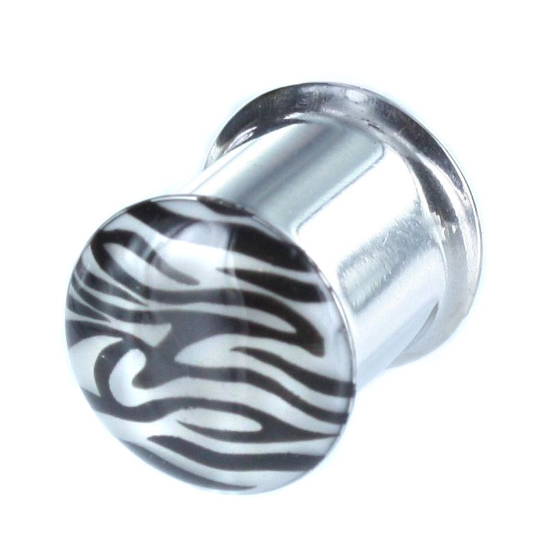 Glow in the Sun Tijgerprint Plug 10 mm Glow in the Sun Tijgerprint Plug 10 mm