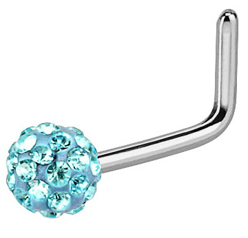 Nasenpiercing Ferido Aqua