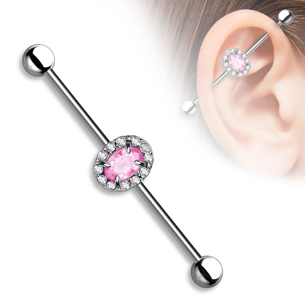 Luxus Jeweled Pink Industrial