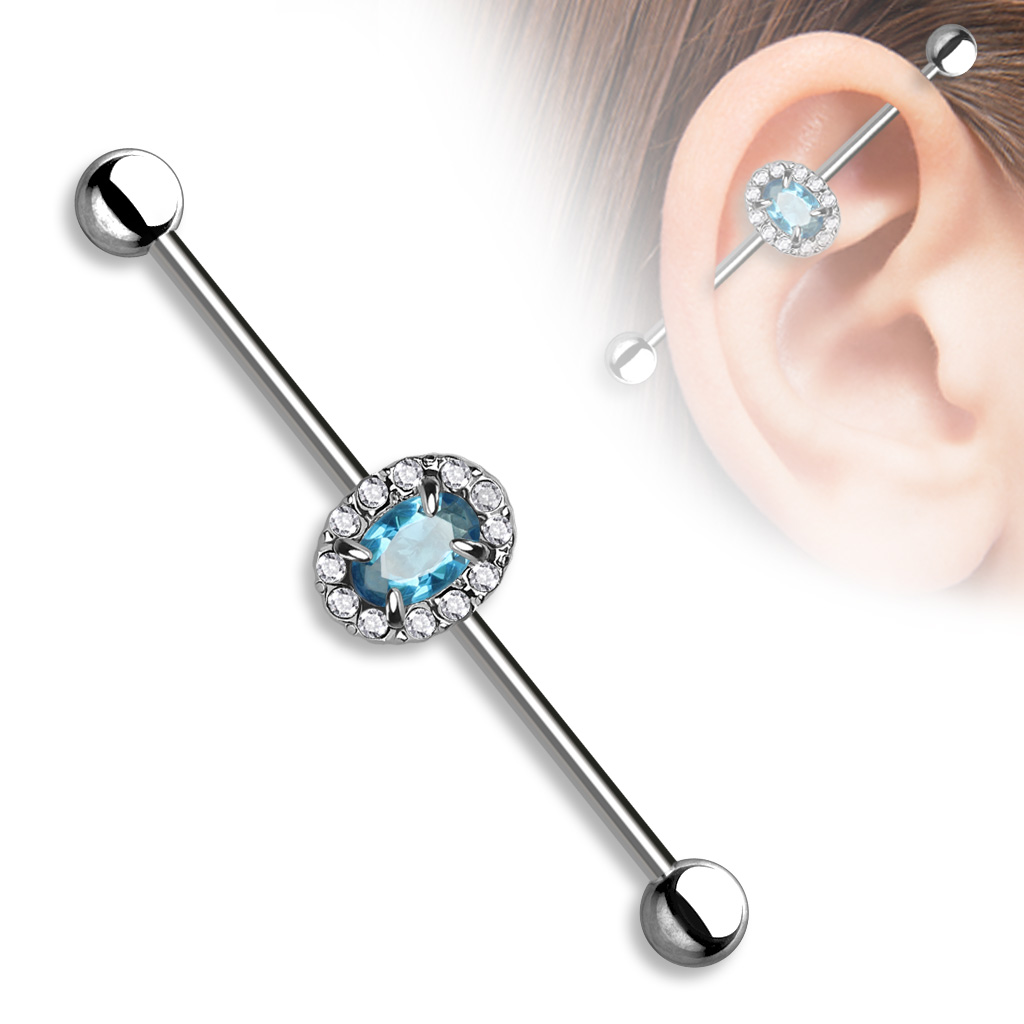 Luxus Jeweled Blue Industrial