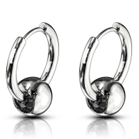 Captive Ball Action-Ringe Ohrringe