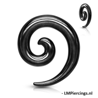 2,4 mm Taper Spirale schwarzer Chirurgenstahl