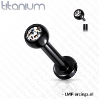 Titan Innengewindebolzen schwarz 1,2x8mm