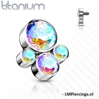 Dermal Titan Top Pfotenabdruck mehrfarbig 1,6 mm