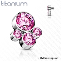 Dermal Titan Top Pfotenabdruck rosa 1,6mm