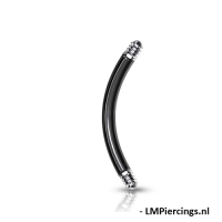 Stabbogen 8 mm / 1,2 mm Drahtstärke schwarz
