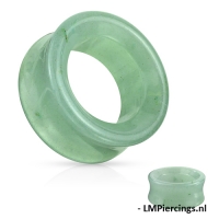 Doppelt ausgestellter Jadetunnel 6 mm