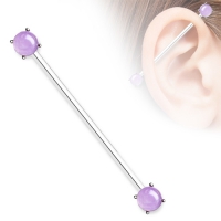 Industrial Piercing Amethyst Stein