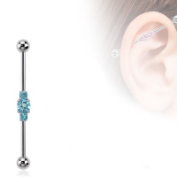 Industrial Piercing 3 Mittelstein Aqua