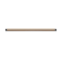 Gerader Stab 6 mm / 1,2 mm Drahtstärke rosévergoldet