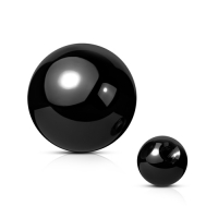 Kugeln 3mm / 1,6mm Drahtstärke schwarz