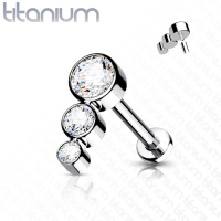 Piercing Titan 8 mm Absteigend 3CZ