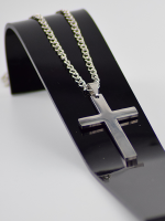 Ketting Cross zilver