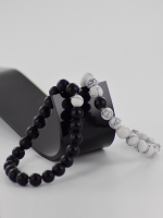 Set van 2 armband van natuurlijk steen Ying Yang, best friends