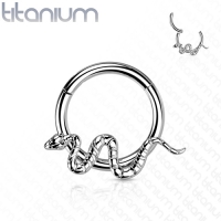 Piercing Clicker Titanschlauch 1,2x8mm