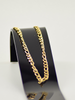 Dünne Gliederkette - gold