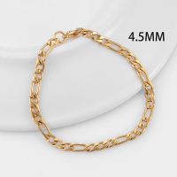 Dünnes Gliederarmband – Gold