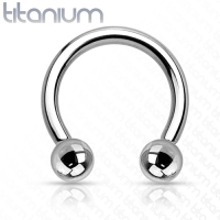 Hufeisen-Titanbasis 1,2 x 10 mm