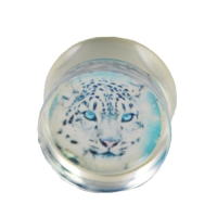 16 mm Doppel-Flared-Stecker Tiger