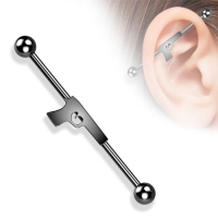 Industrial Piercing Handpistole schwarz